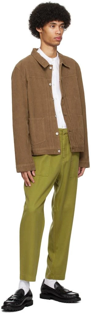 Officine Générale Green Paolo Trousers 4
