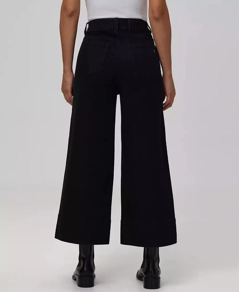 Frye Women's Mid-Rise Cropped Wide-Leg Denim Jeans 2