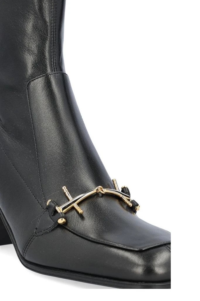 Yves Saint Laurent Saint Laurent Beau Square Toe Boots 4
