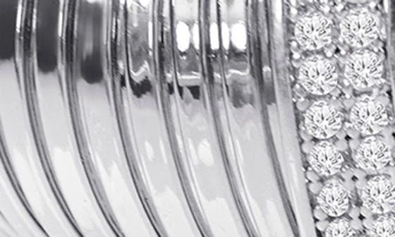 Kenneth Jay Lane Pave CZ Open Cuff Bracelet 3