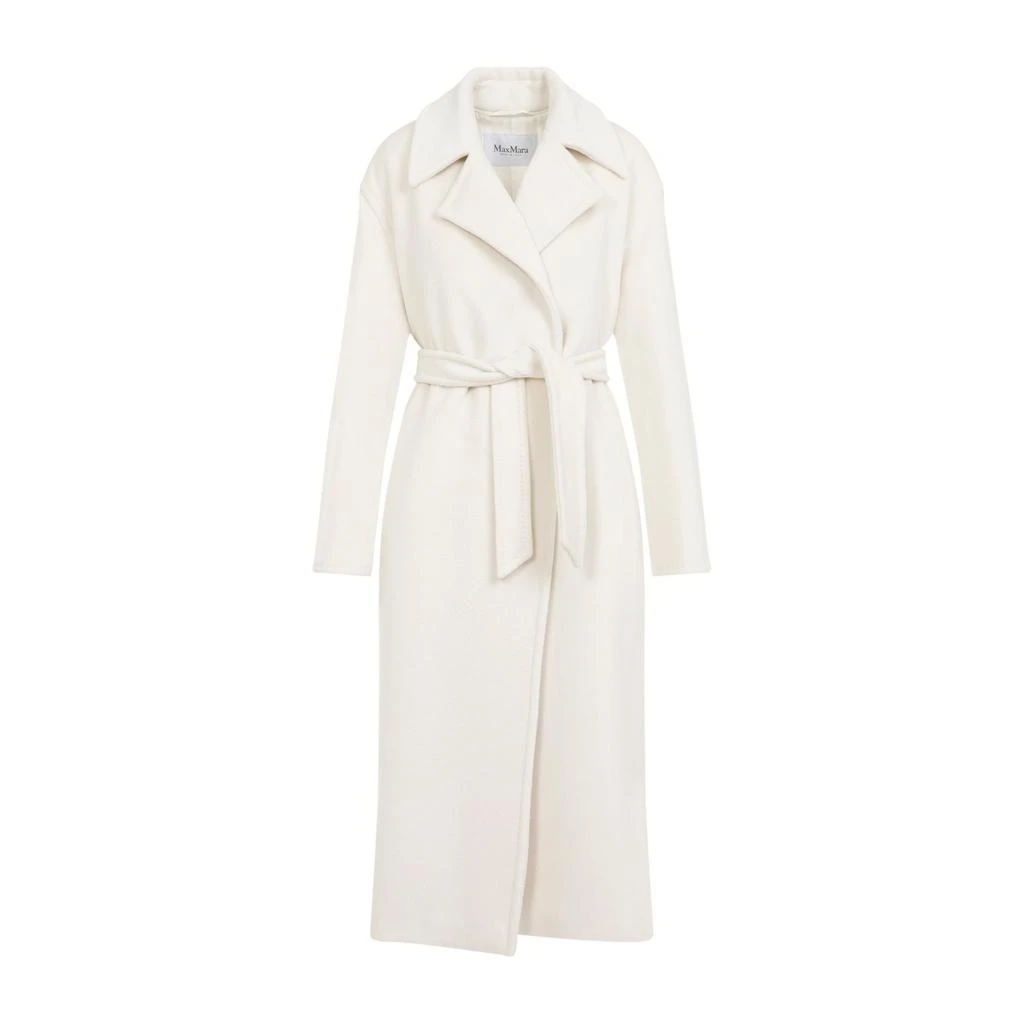 Max Mara Max Mara Fragore Belted Long-Sleeved Coat 1