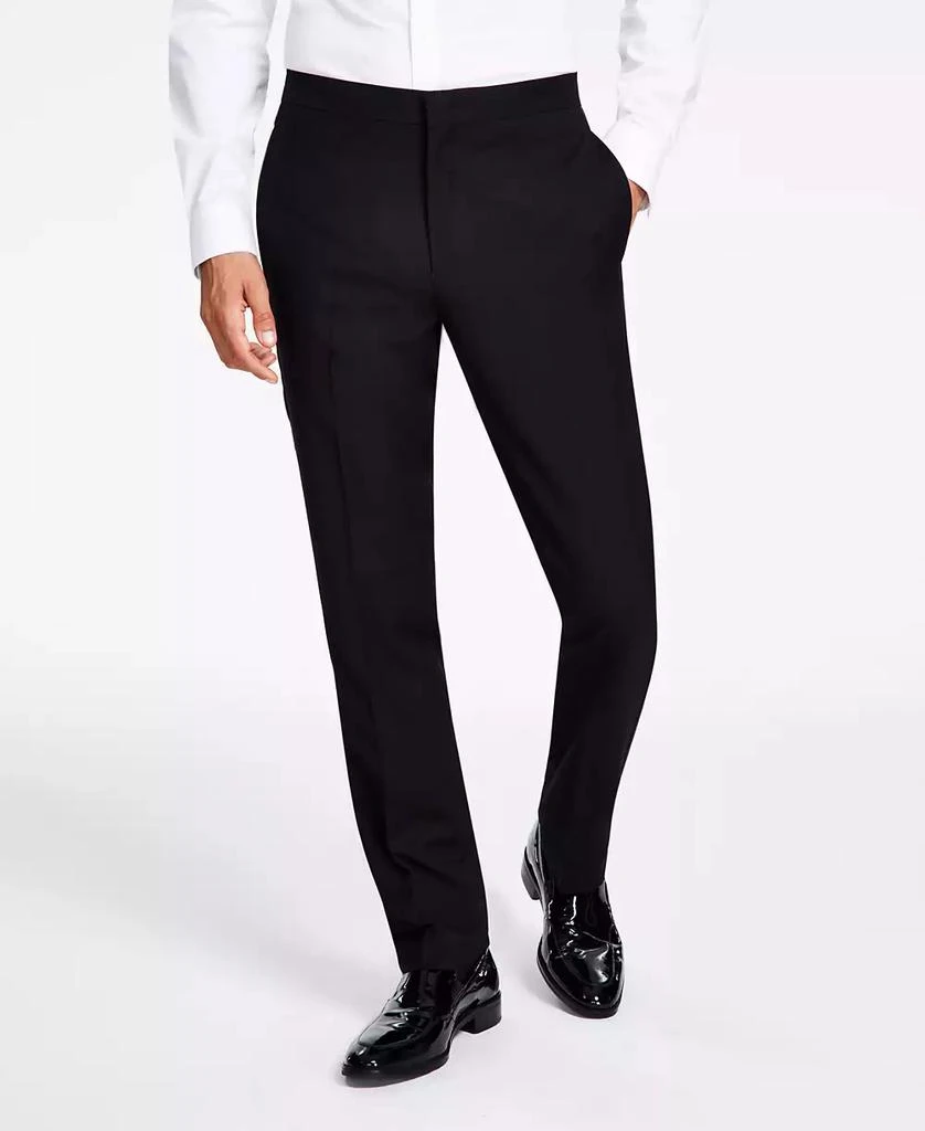 Alfani Men's Slim-Fit Stretch Black Tuxedo Pants, Created for Macy's 2