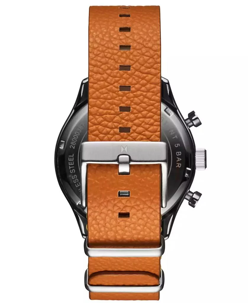 MVMT Men's Airhawk Multifunction Tan Leather Watch 42mm 3