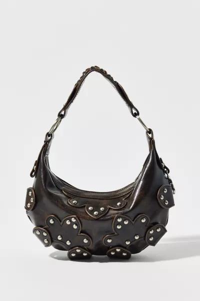 Silence + Noise Floral Studded Crescent Bag – On Sale Now with Up