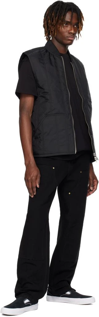 Carhartt WIP Black Lachlan Liner Vest 4