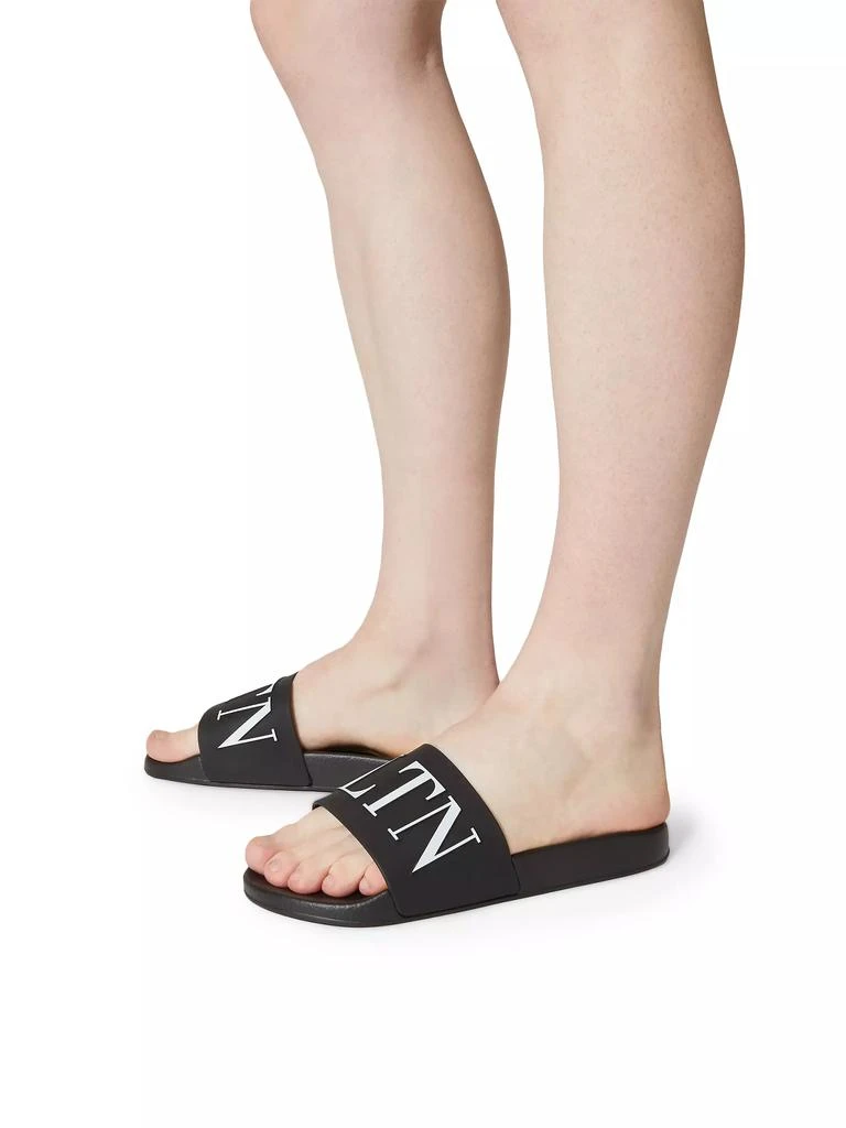 Valentino VLTN Rubber Slider Sandals 6
