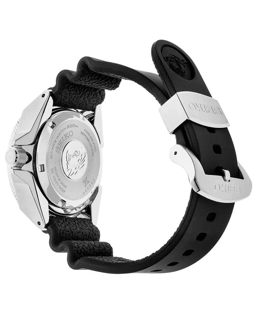Seiko Men's Automatic Prospex Black Silicone Strap Watch 44mm 3