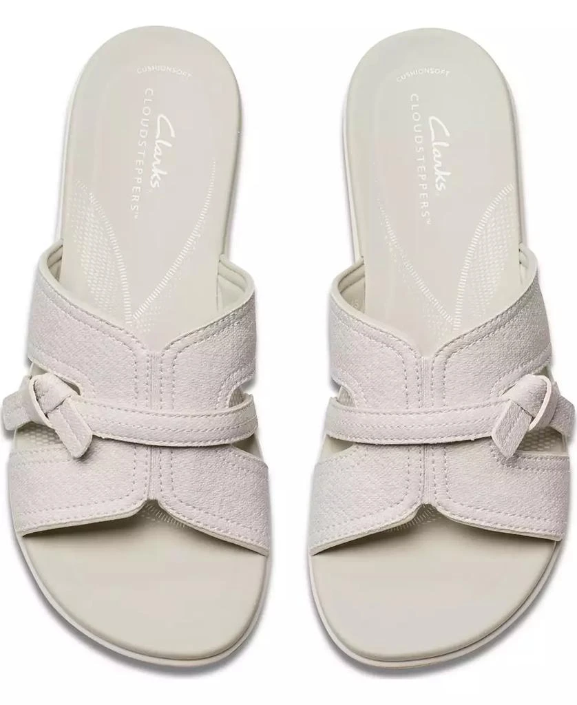 Clarks Cloudsteppers Breeze Rae Mia Slip-On Flat Sandals 6