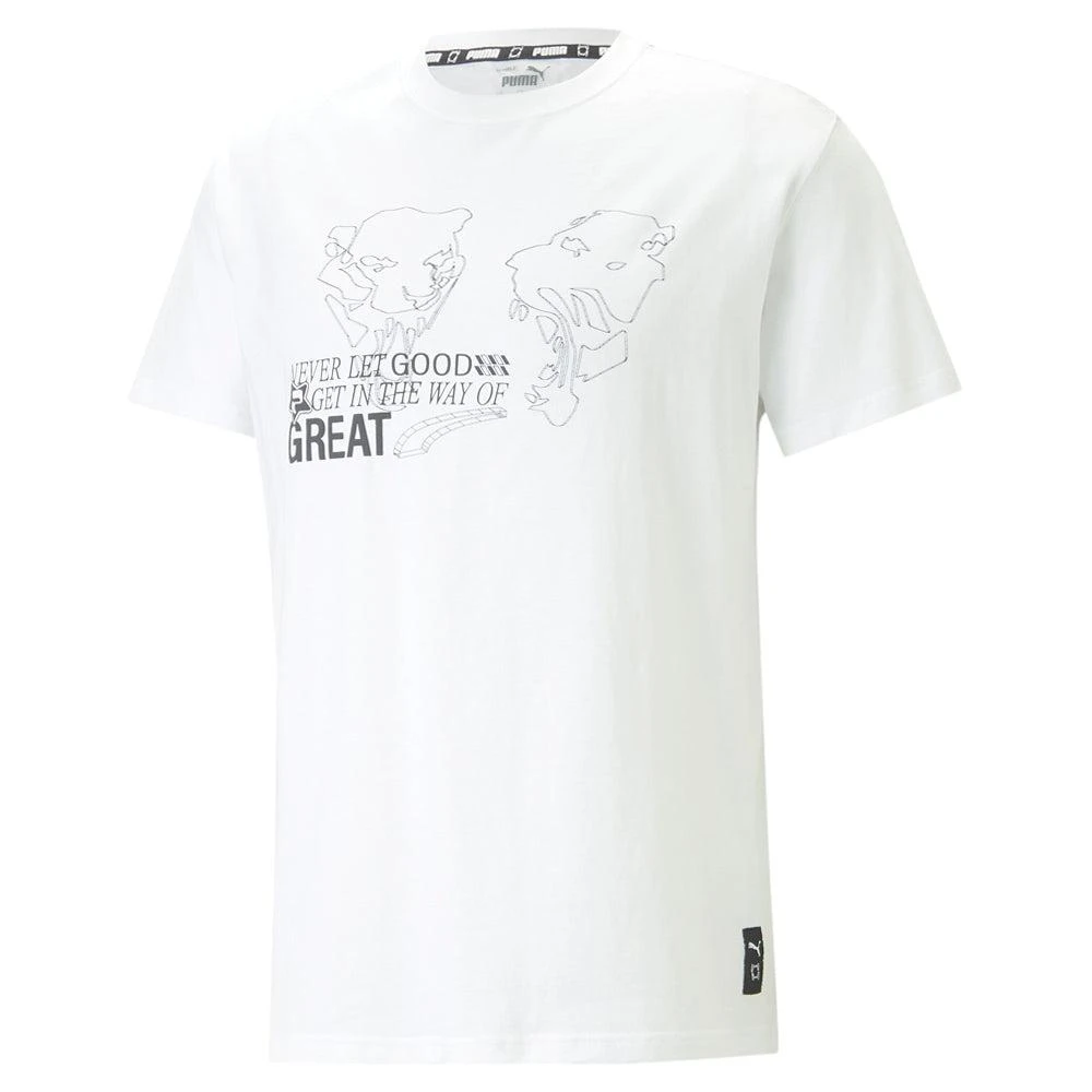 Puma New Era Graphic Crew Neck Short Sleeve T-Shirt 1