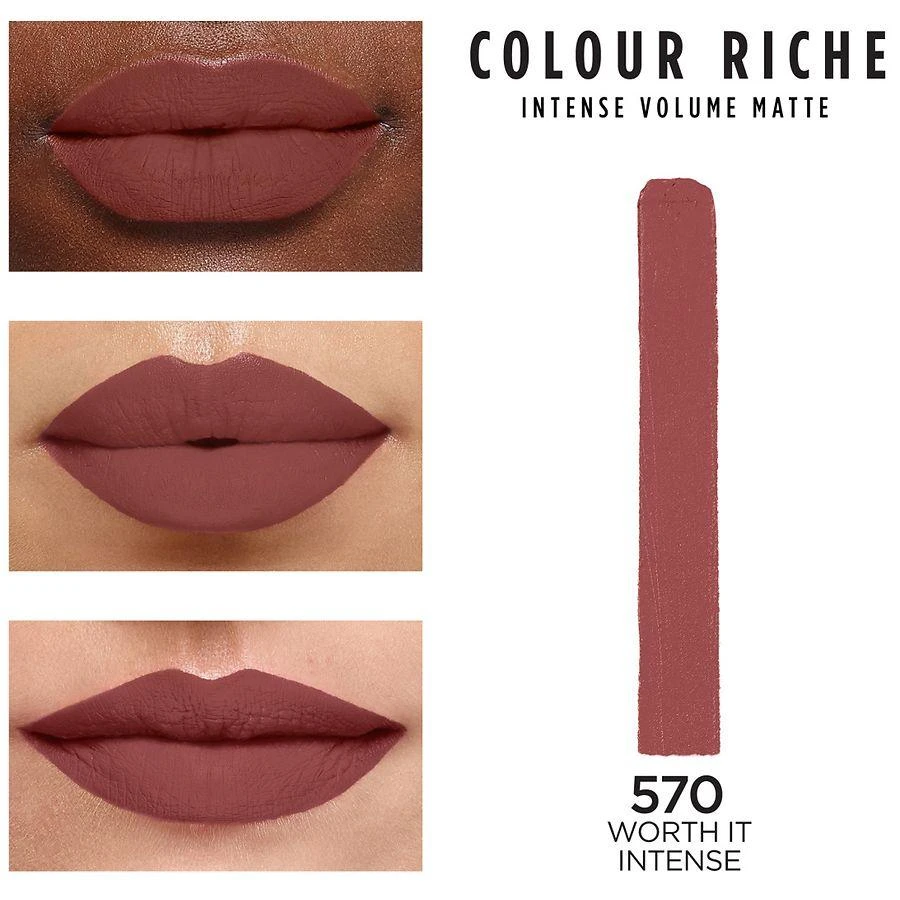 L'Oreal Paris Intense Volume Matte Lipstick, Infused With Hyaluronic Acid For Up To 16Hr 2