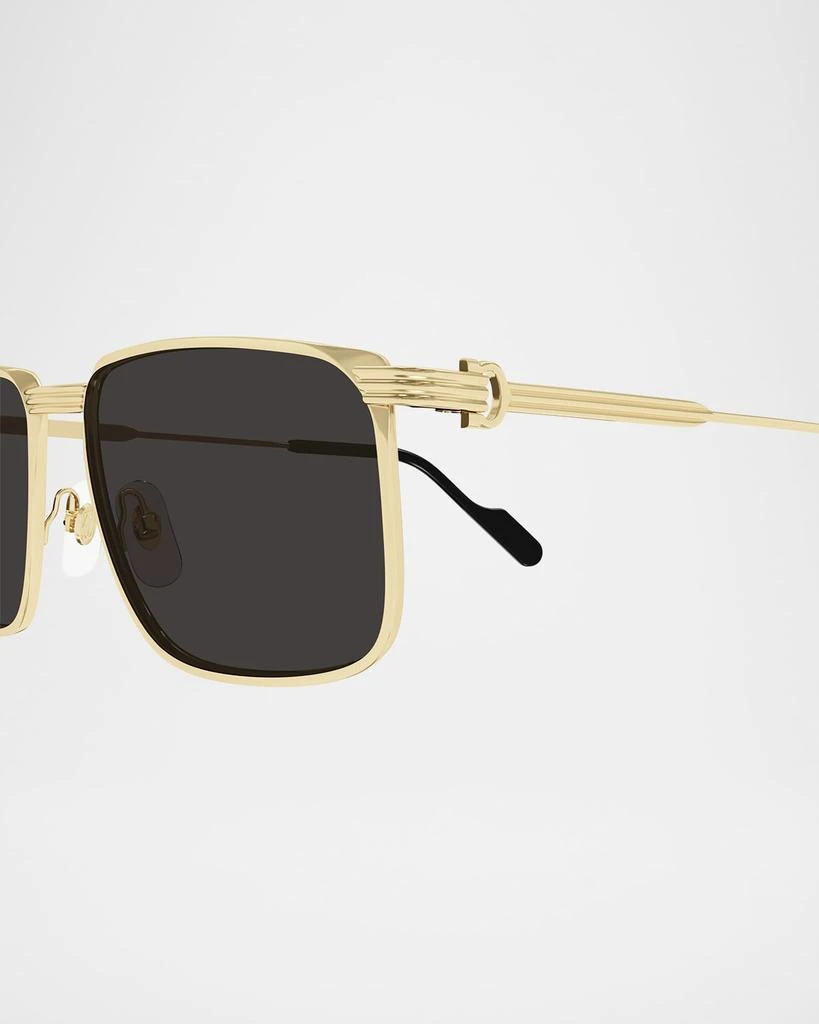 Cartier Men's CT0534SM Metal Rectangle Sunglasses 2