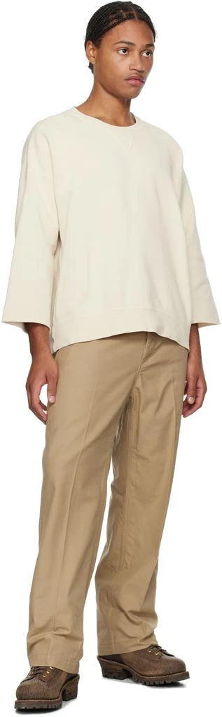 VisVim Off-White Jumbo Sweat 3/4 Sweatshirt 4