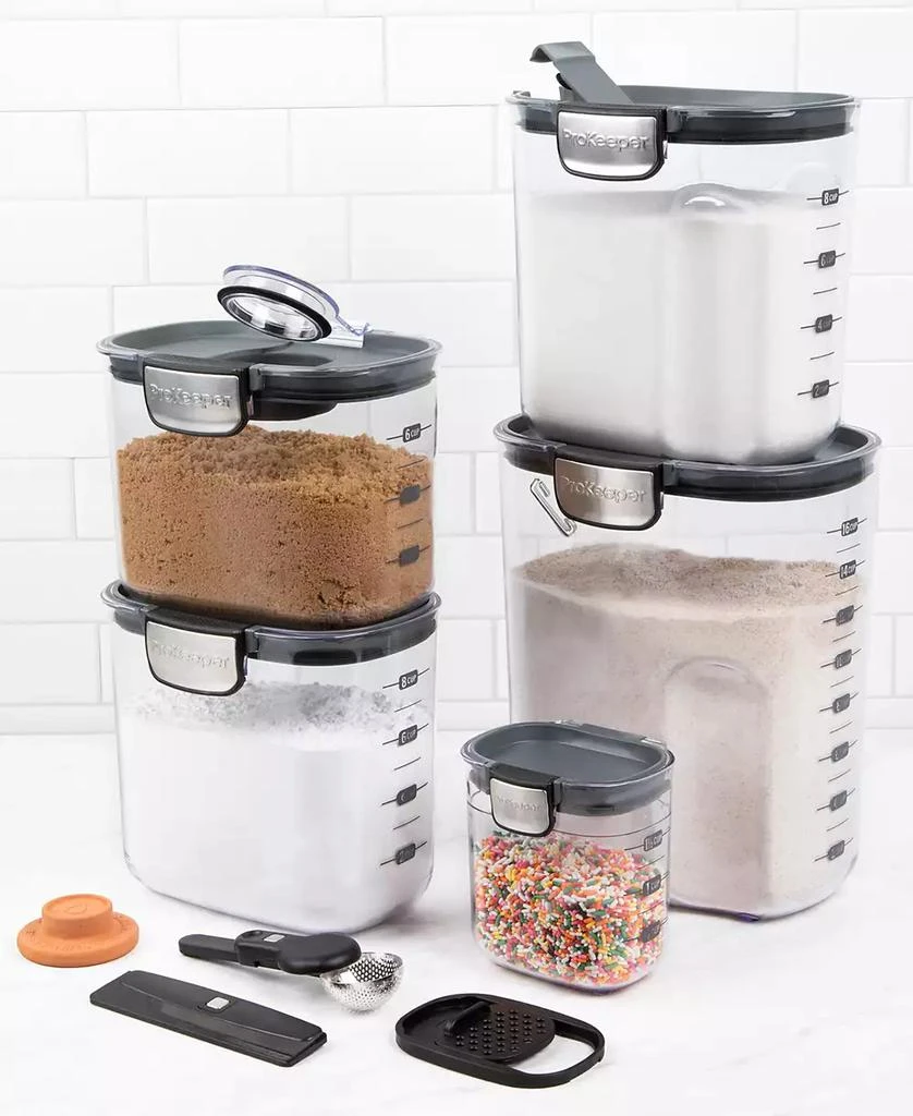 Prepworks Prokeeper+ 9-Piece Professional Baker's Storage Set 5