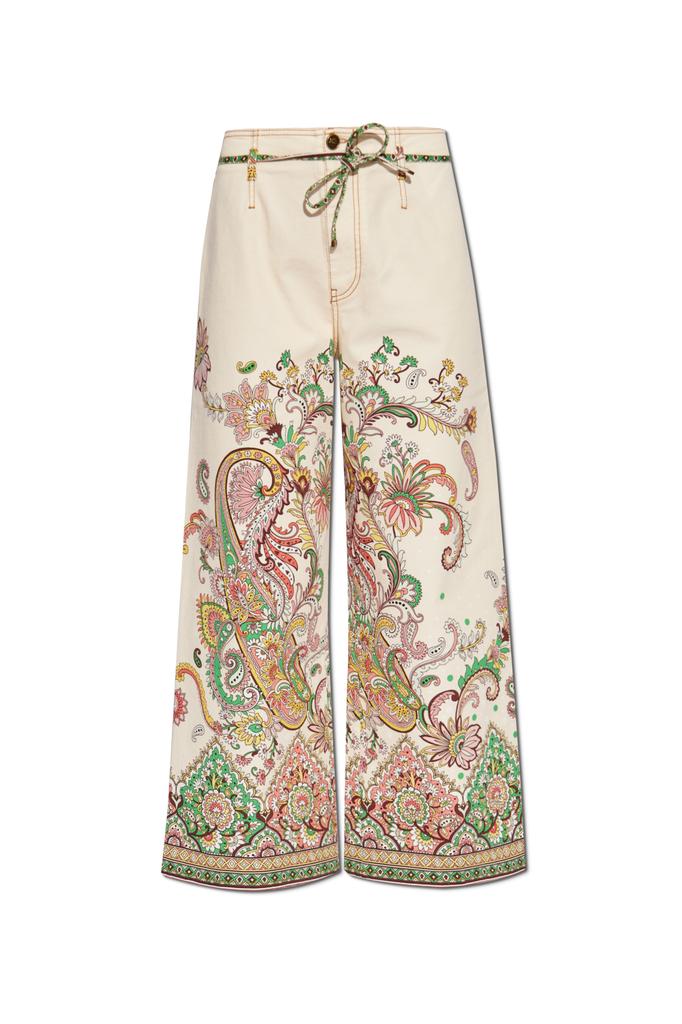 【Zimmermann】Halliday フローラル シルクパラッツォパンツ Zimmermann Pants | Australian Designer Collection | Coveti