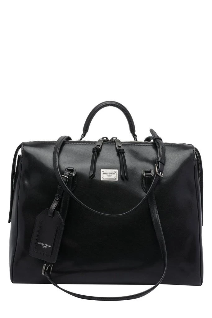 Dolce & Gabbana Dolce & Gabbana Vittoria Logo Plaque Bag 1
