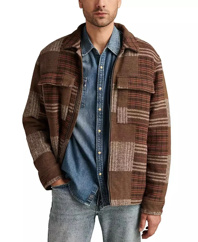 Lucky Brand Men's Patchwork Chore Coat 1