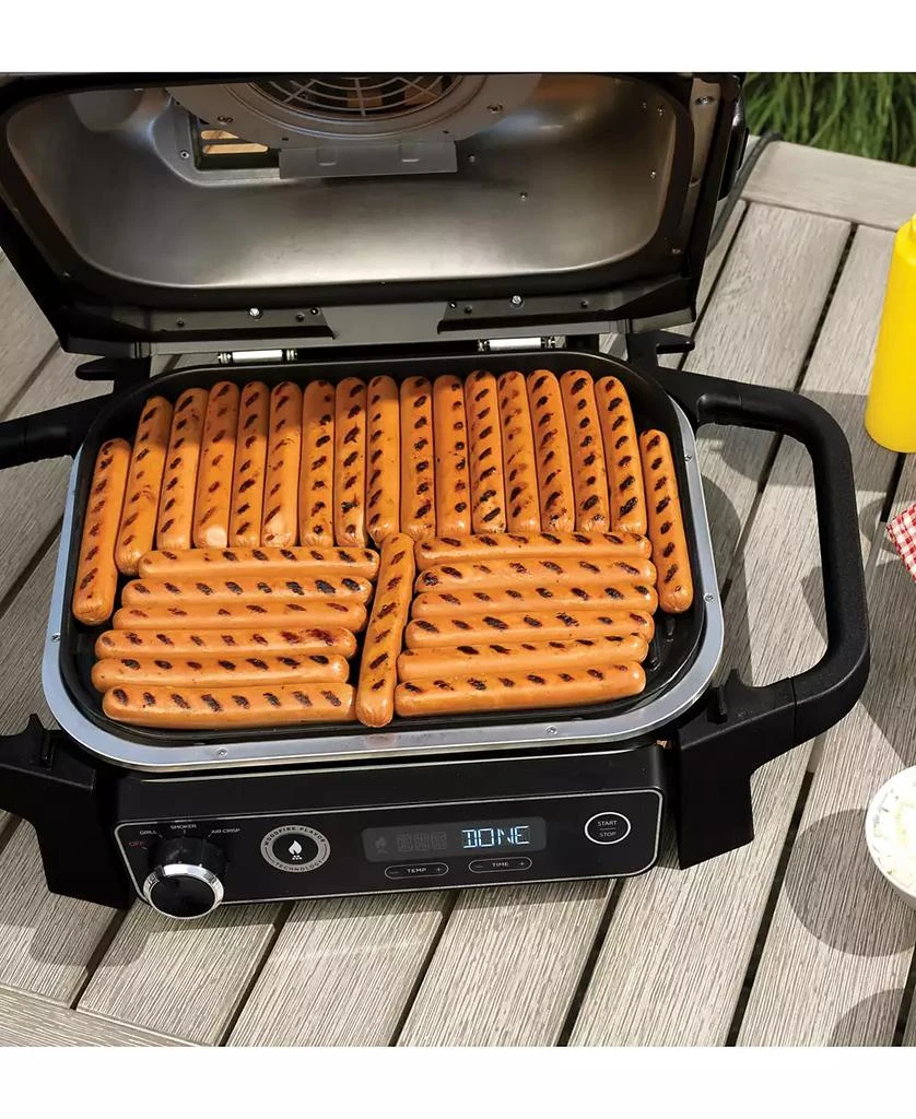 Ninja Woodfire Outdoor Grill & Smoker, 7-in-1 Master Grill, BBQ Smoker and Air Fryer with Woodfire Technology - OG701 10
