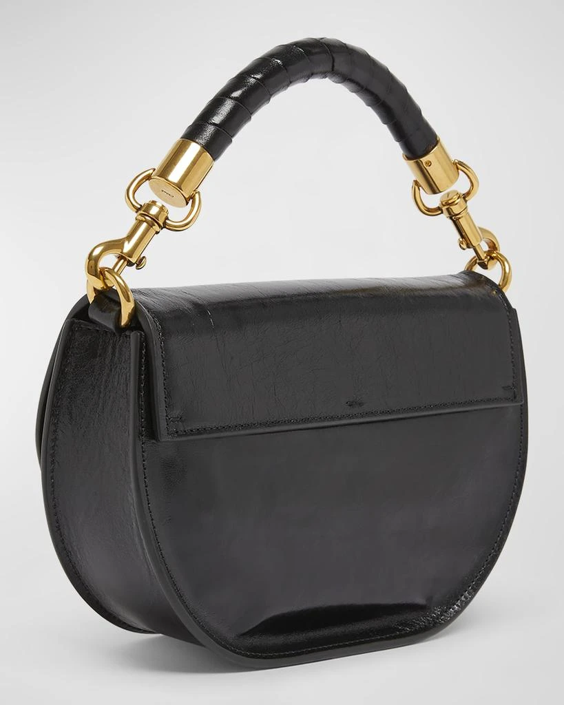 Chloé Marcie Flap Crossbody Bag in Shiny Calfskin 6