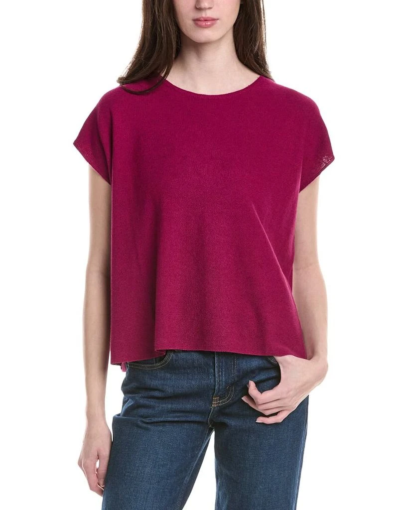 Eileen Fisher EILEEN FISHER Boxy Linen-Blend Sweater