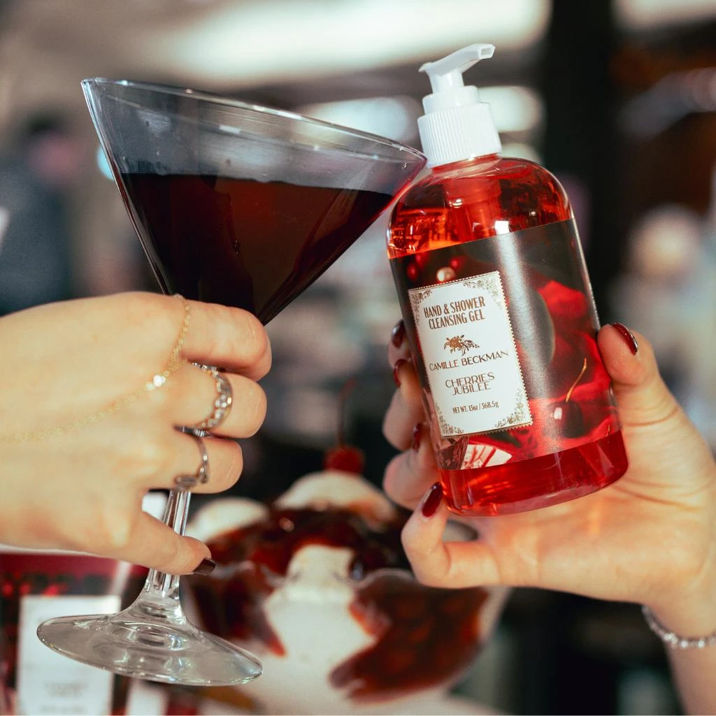 Camille Beckman Hand
Shower Cleansing Gel 13oz Cherries Jubilee 2