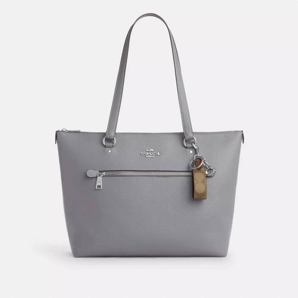 Coach Loop Bag Charm In Signature Canvas 2
