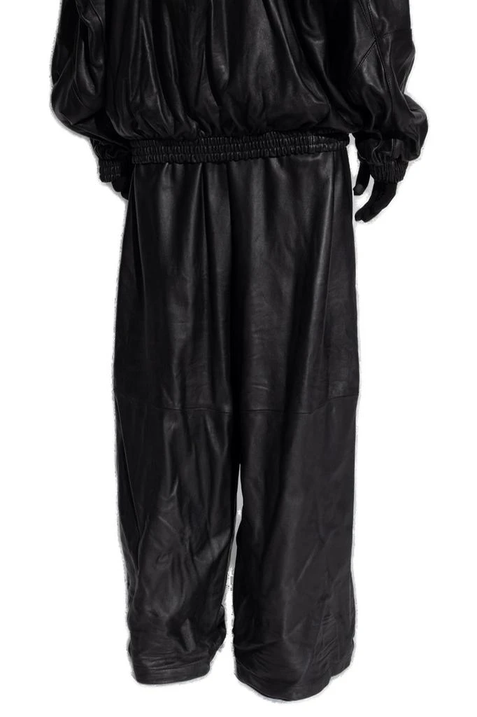 Balenciaga Balenciaga Leather Track Pants 3