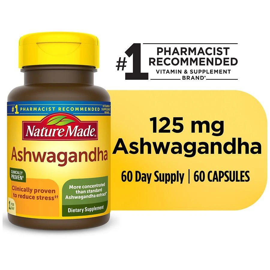 Nature Made Ashwagandha Capsules 7