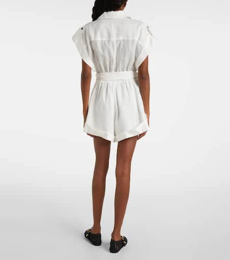 Zimmermann Linen playsuit 3