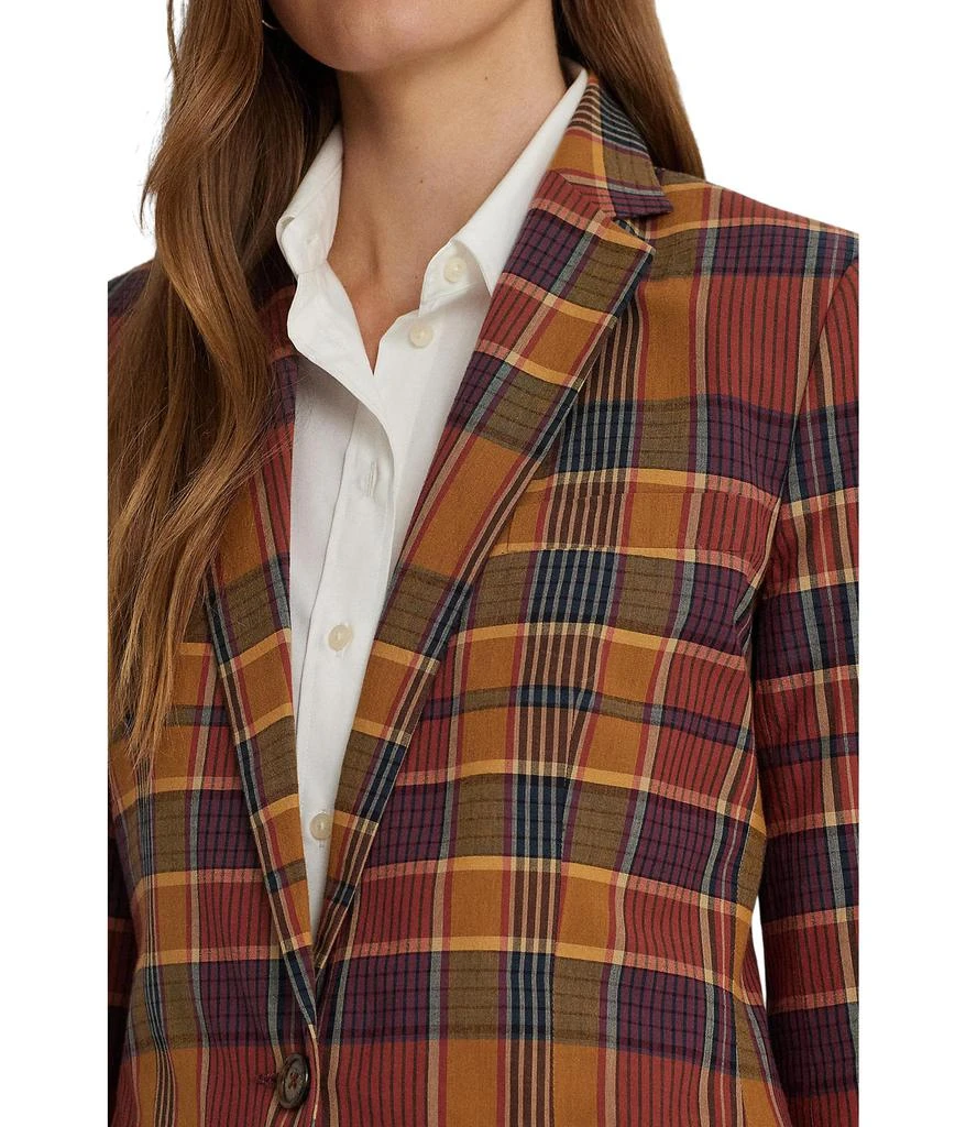 Ralph Lauren Cotton Madras Blazer 3