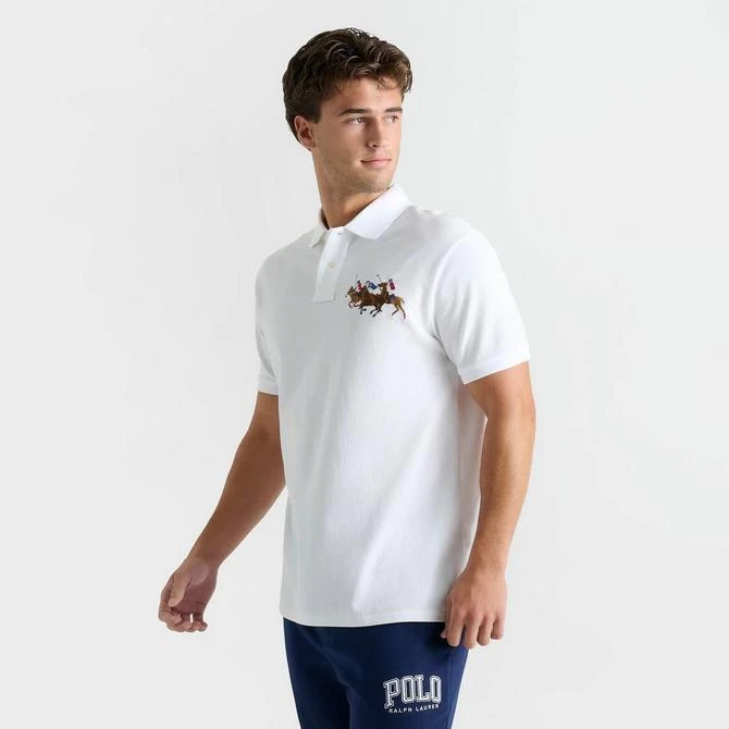 Ralph Lauren Men's Polo Ralph Lauren Triple Pony Mesh Polo Shirt 3