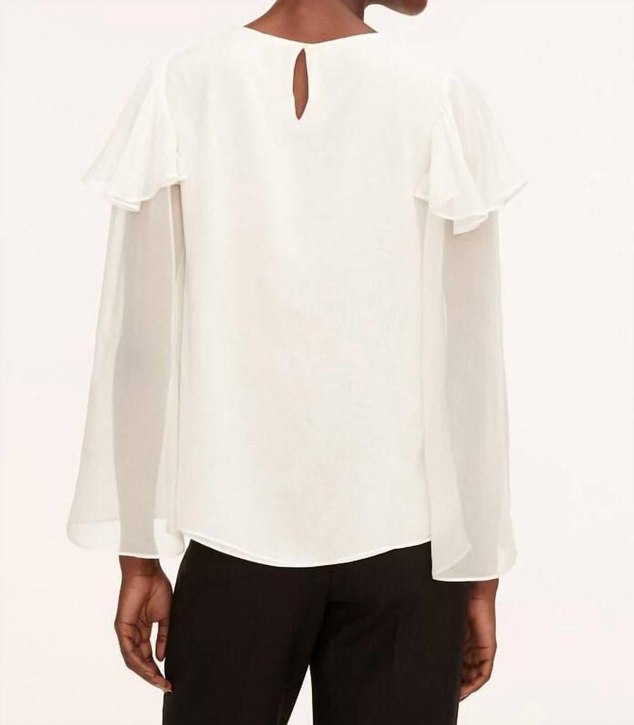Rebecca Taylor Rebecca Taylor - Silk Ruffled Chiffon Blouse
