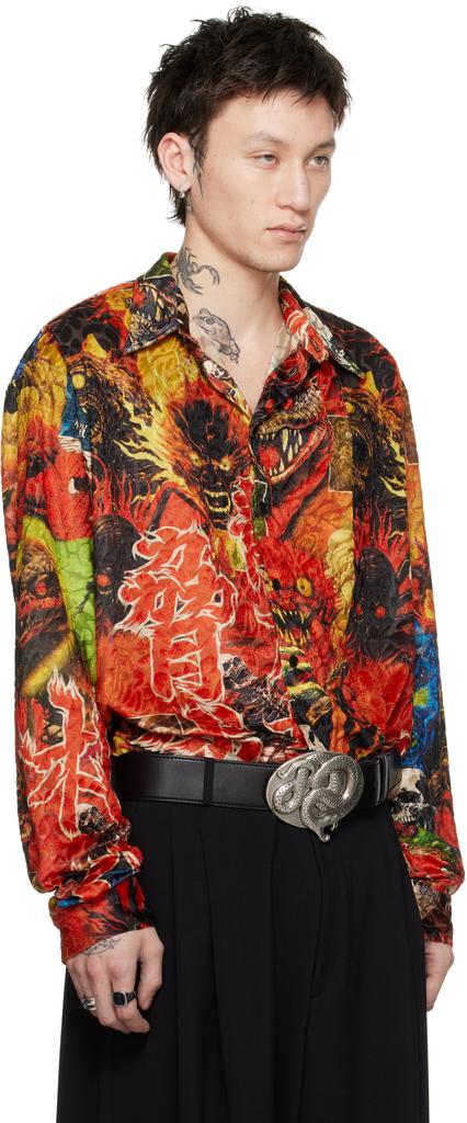 LU'U DAN Multicolor Misfit Shirt