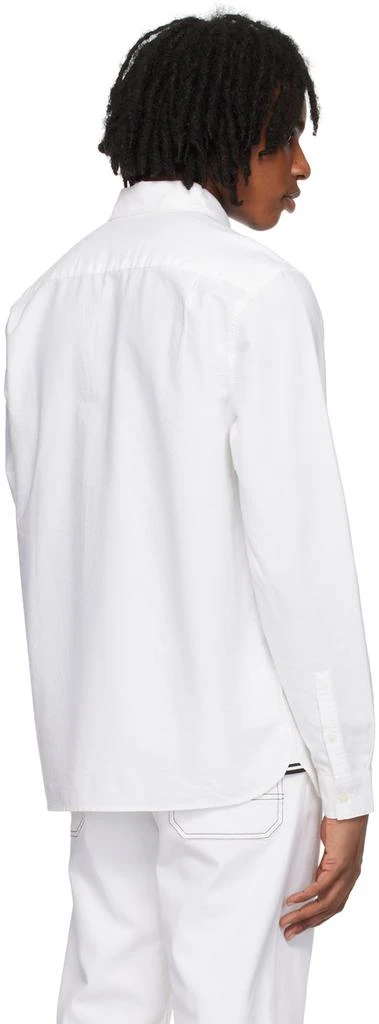 Fred Perry White Embroidered Shirt 3