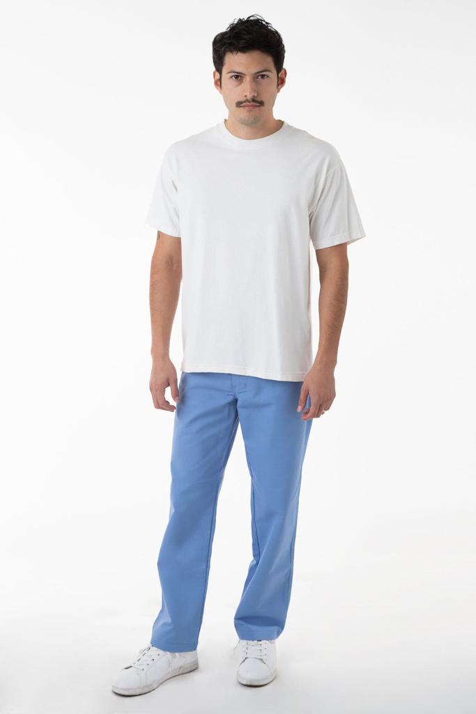 Los Angeles Apparel RTWL01 - Twill Work Pants Sky Blue