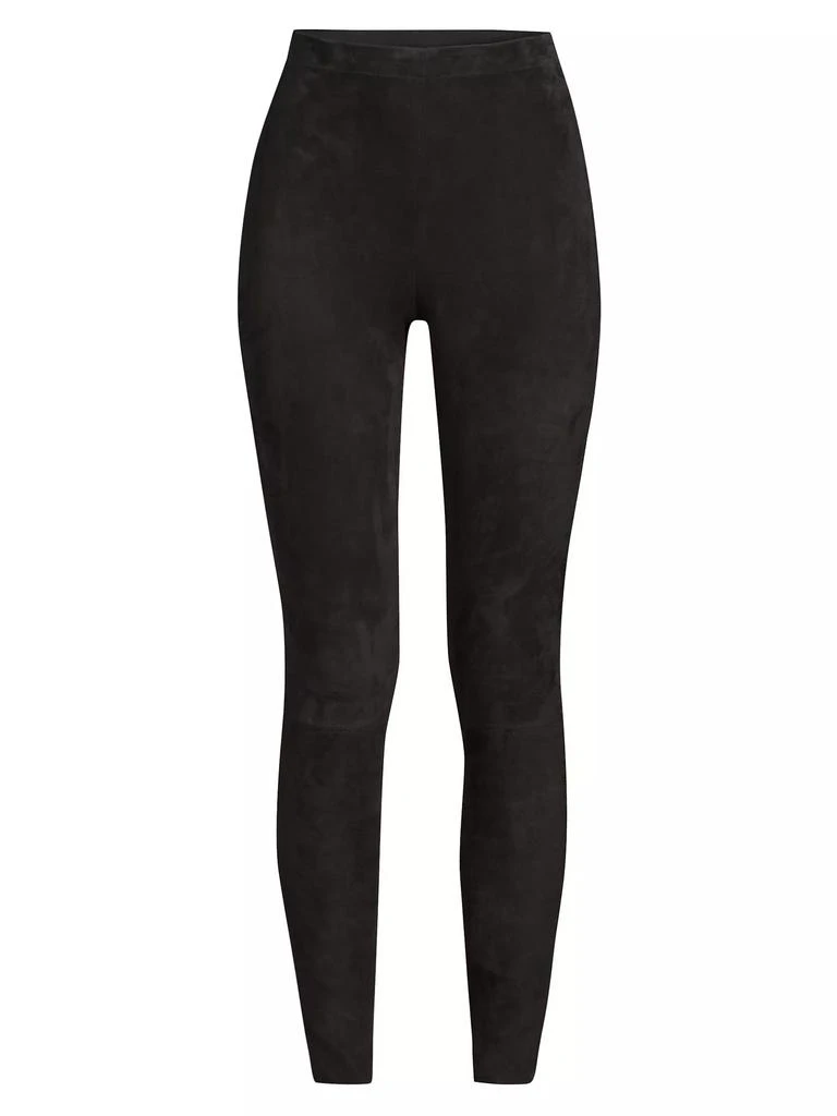 Alice + Olivia Maddox Suede Leggings 1