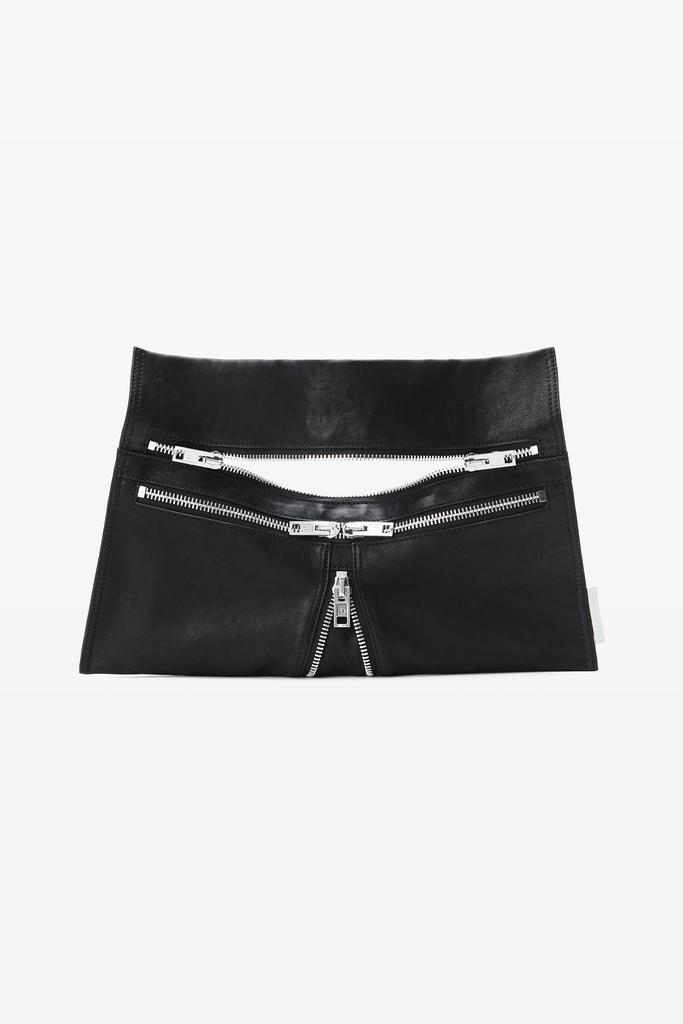 Alexander Wang Black Medium Calfskin Geo Bag