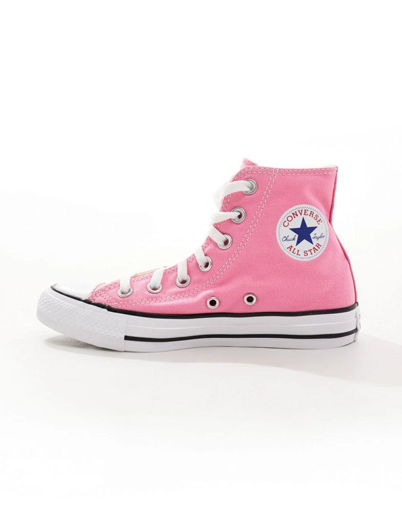 Converse Converse Chuck Taylor All Star Hi trainers in bright pink 2