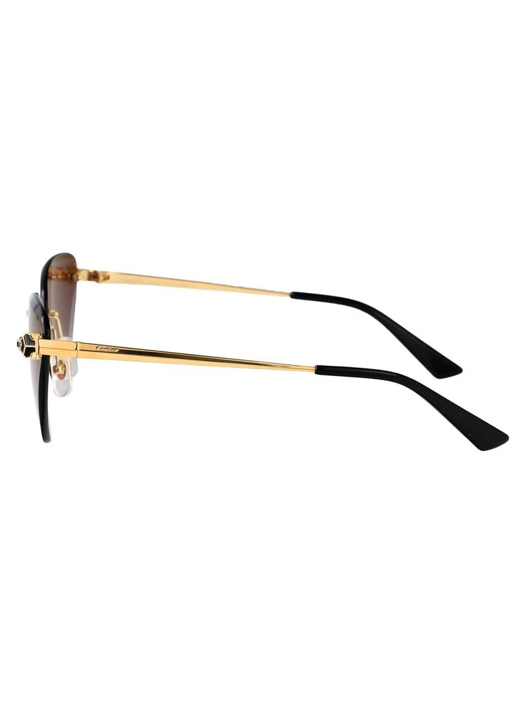 Cartier GOLD GOLD GREY ACETATE SUNGLASSES 3
