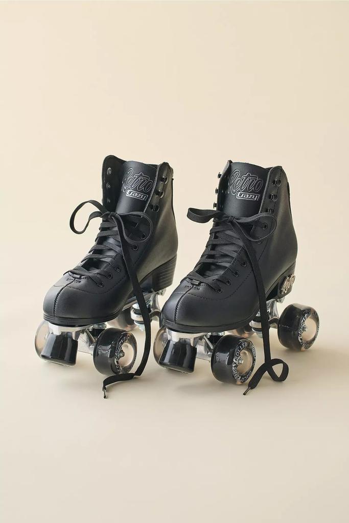 Urban Outfitters Crazy Skates Retro Vegan Leather Roller Skate