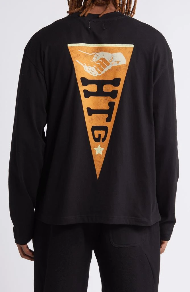 HONOR THE GIFT Seal Logo Cotton Graphic T-Shirt 2