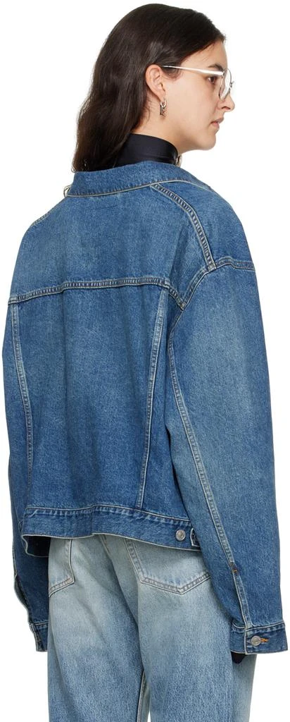 Balenciaga Blue Swing Denim Jacket 3