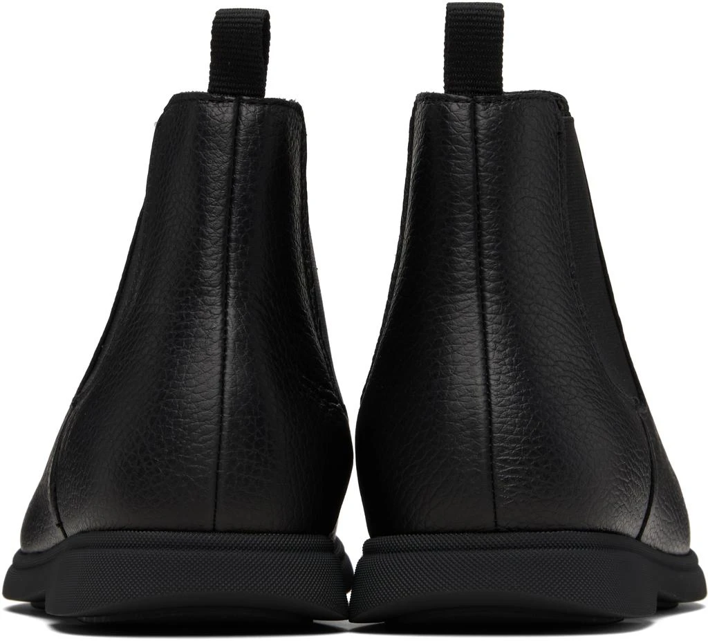 Hugo Boss Black Leather Chelsea Boots 2