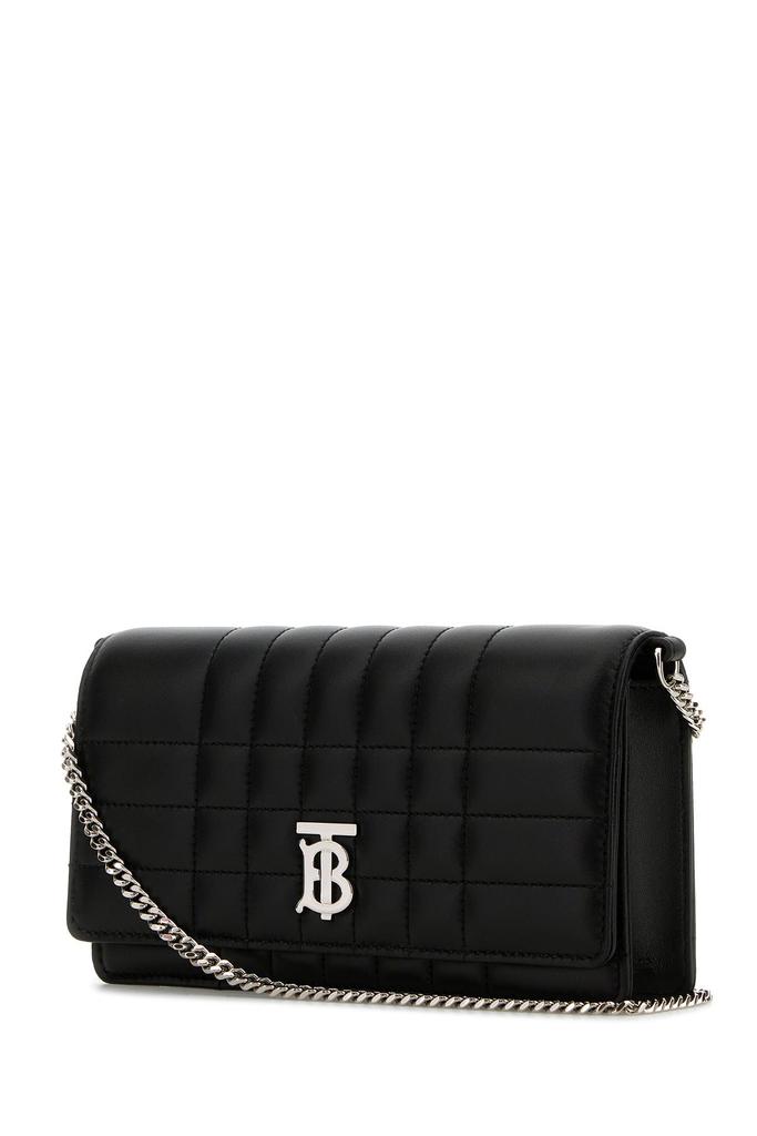 Burberry Black leather crossbody bag