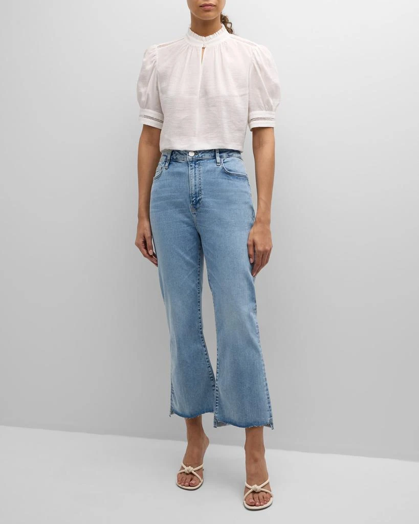 FRAME Le Crop Mini Boot Step Fray Jeans 3