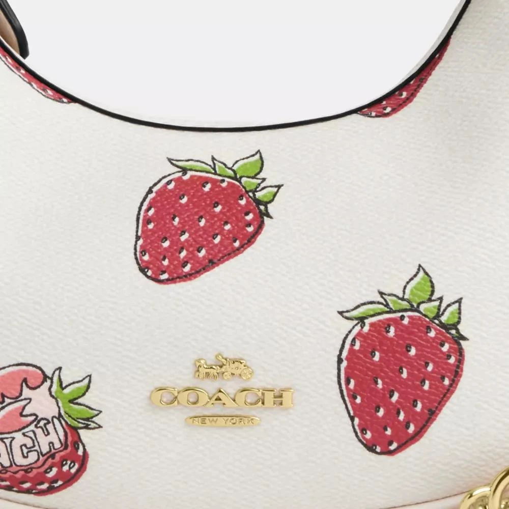 Coach Carmen Mini Crossbody Bag With Strawberry Print 7