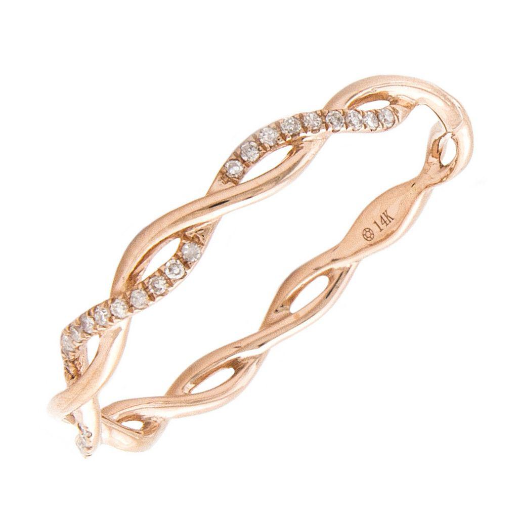 Monary Thin Diamond Fashion Band (14Kr)