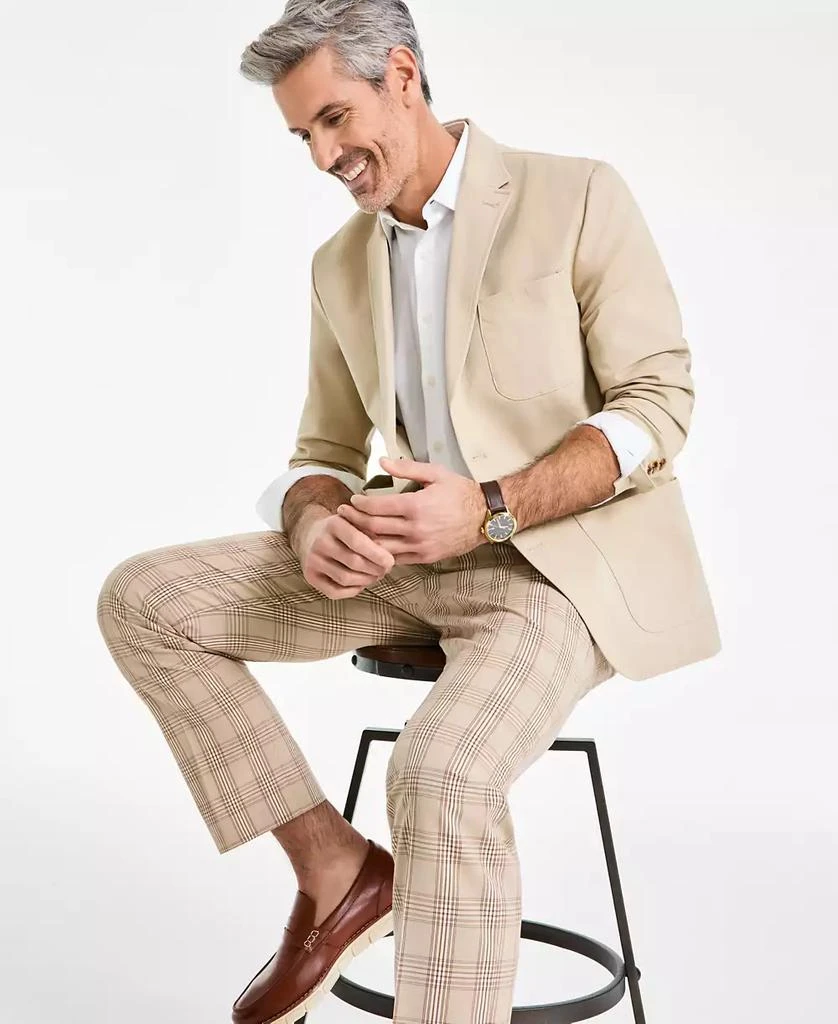 Club Room Men's Varsity-Inspired Unstructured Blazer, Created for Macy's 3