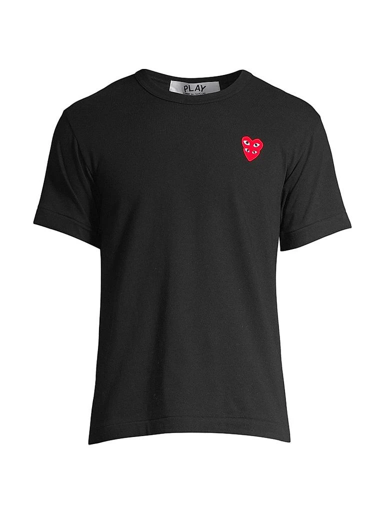 Comme des Garcons Play Double Heart T-Shirt 1