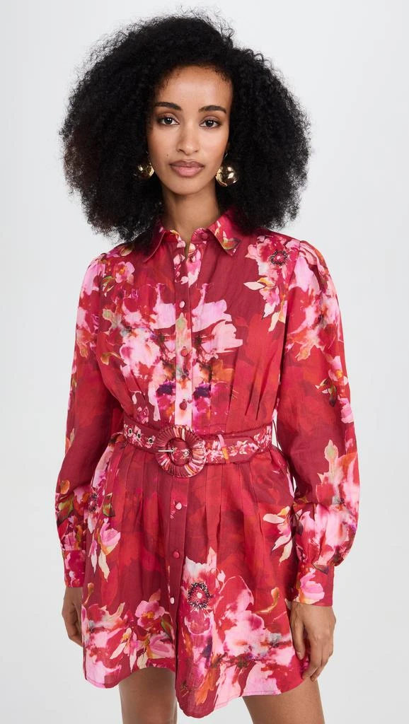 Hemant and Nandita Short Dress With Buckle Belt 1