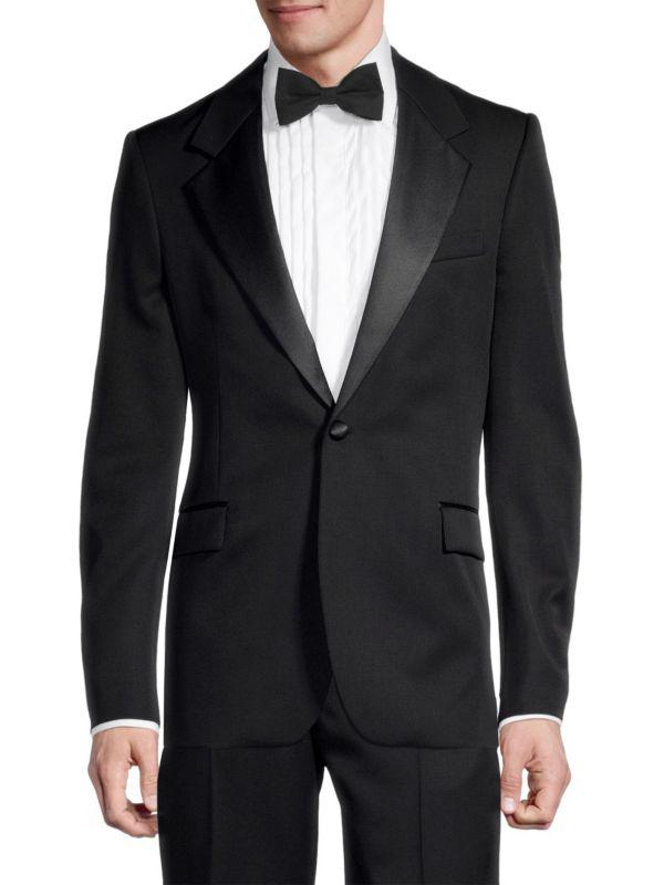 BLK DNM Notch Lapel Virgin Wool Blazer